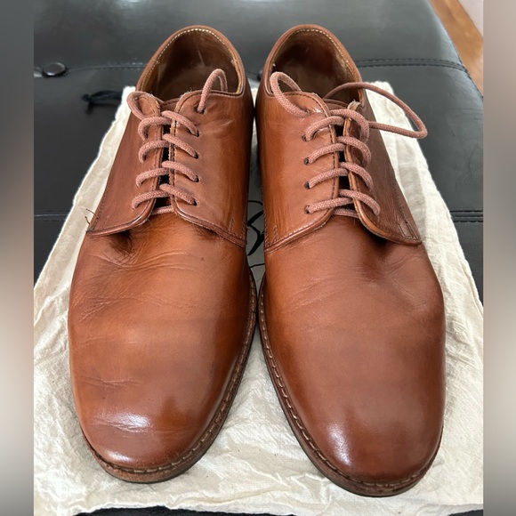 H by Hudson London Oxfords in Brown - Picture 7 of 7